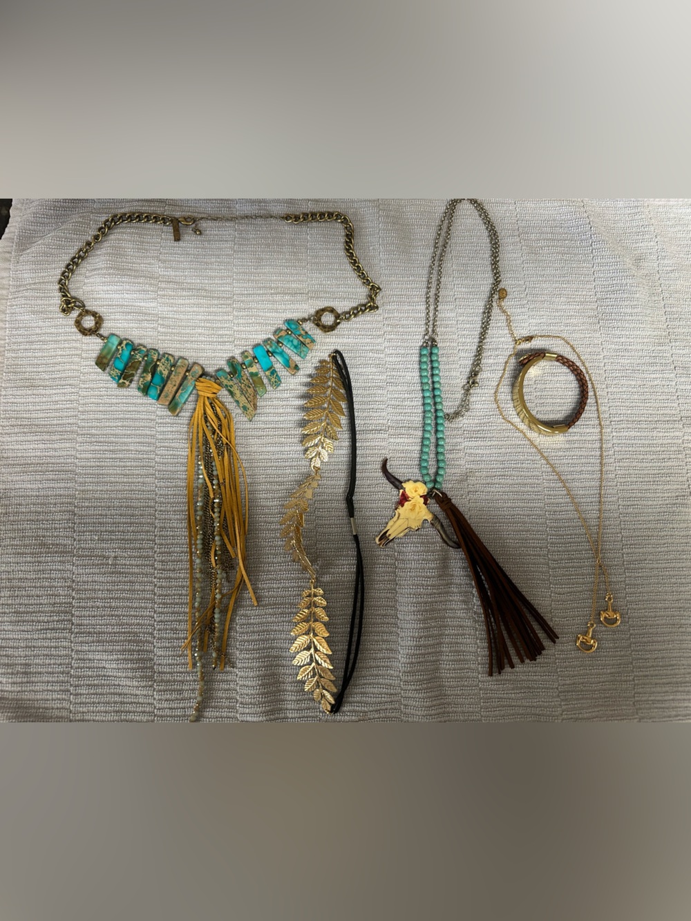 Boot Barn and Brooks Brothers Bundle of 5 jewelry